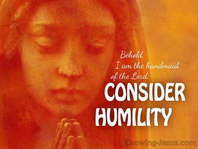 Luke 1:28 Consider Humility (devotional)06-21 (orange)
